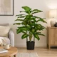 Planta artificiala cu ghiveci, verde, 95 cm