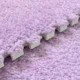 Covor puzzle pufos, 61.5x61.5x1.7 cm, spuma eva, set 2 piese culoare light purple - imagine 19
