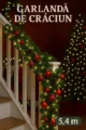 Ghirlanda decorativa luxury pine din crengi de brad artificial, lungime 5.4 m, ace 3d, decor craciun - imagine 13