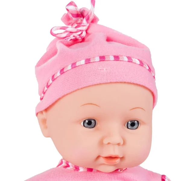 Papusa bebelus interactiva, sunete realiste, inaltime 34 cm, imbracaminte detasabila - imagine 8