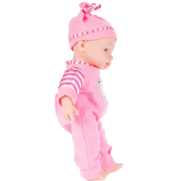Papusa bebelus interactiva, sunete realiste, inaltime 34 cm, imbracaminte detasabila - imagine 6