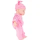 Papusa bebelus interactiva, sunete realiste, inaltime 34 cm, imbracaminte detasabila - imagine 6