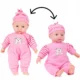 Papusa bebelus interactiva, sunete realiste, inaltime 34 cm, imbracaminte detasabila - imagine 7