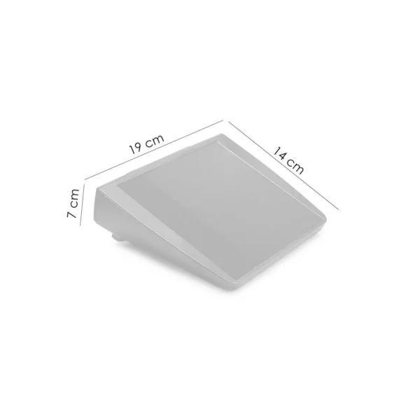 Lampa solara pentru gradina, cu senzor de miscare, 8xLED, 300 lm, 19x14x7 cm - imagine 6
