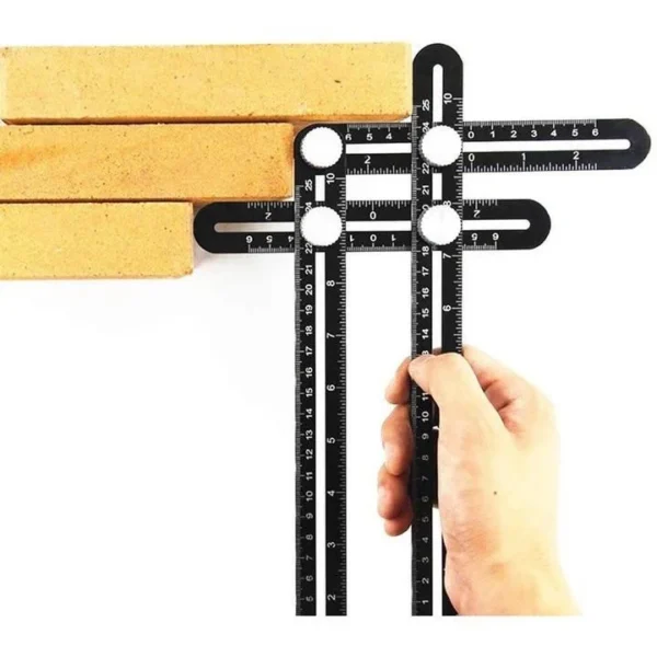 Dispozitiv de masurare pentru gaurire in unghi 12x17.5x1.6 cm - imagine 2