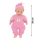 Papusa bebelus interactiva, sunete realiste, inaltime 34 cm, imbracaminte detasabila - imagine 12