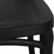 Scaun de bucatarie, stil clasic, inaltime 88 cm, polipropilena, negru - imagine 6