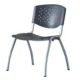 Scaun terasa, bucatarie, spatar si sezut pp, model perforat, inaltime 82 cm - imagine 14