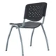 Scaun terasa, bucatarie, spatar si sezut pp, model perforat, inaltime 82 cm - imagine 13