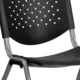 Scaun terasa, bucatarie, spatar si sezut pp, model perforat, inaltime 82 cm - imagine 6