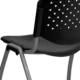 Scaun terasa, bucatarie, spatar si sezut pp, model perforat, inaltime 82 cm - imagine 7
