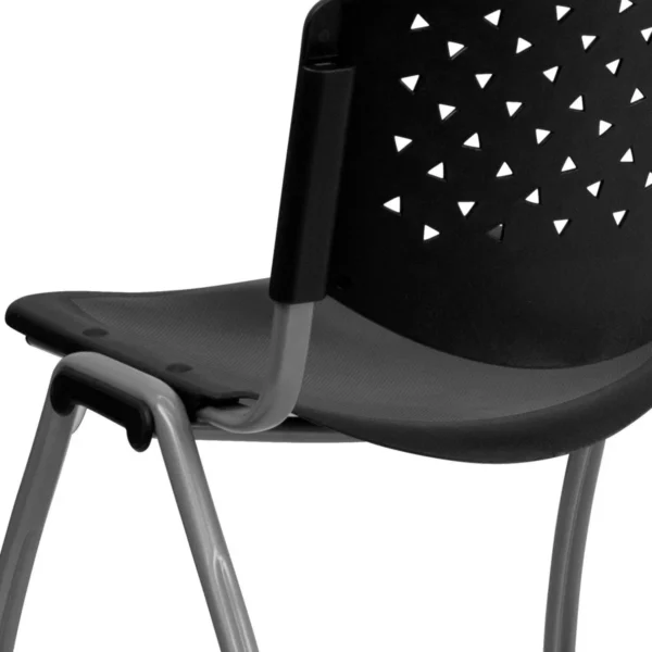 Scaun terasa, bucatarie, spatar si sezut pp, model perforat, inaltime 82 cm - imagine 20