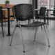 Scaun terasa, bucatarie, spatar si sezut pp, model perforat, inaltime 82 cm - imagine 17