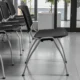 Scaun terasa, bucatarie, spatar si sezut pp, model perforat, inaltime 82 cm - imagine 5