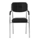 Scaun sala de conferinta, tapiterie piele eco, cadru cromat, inaltime 85 cm - imagine 9