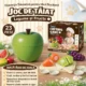 Joc taiat legume si fructe, 23 piese, fixare cu velcro, cutit, tocator, farfurii - imagine 3