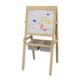 Tabla tip sevalet pentru desen/pictura, cu 2 fete, 3 in 1, 2 compartimente, 58x50.5x109 cm - imagine 11