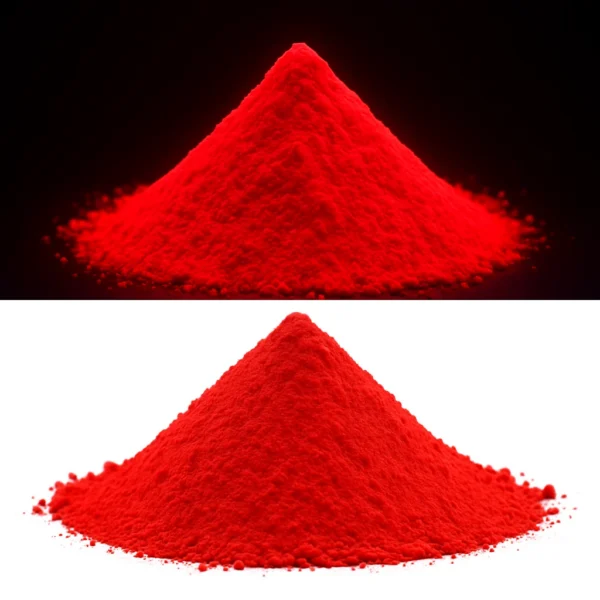 Pigment rosu fluorescent reactiv uv cantitate 1000 gr - imagine 1