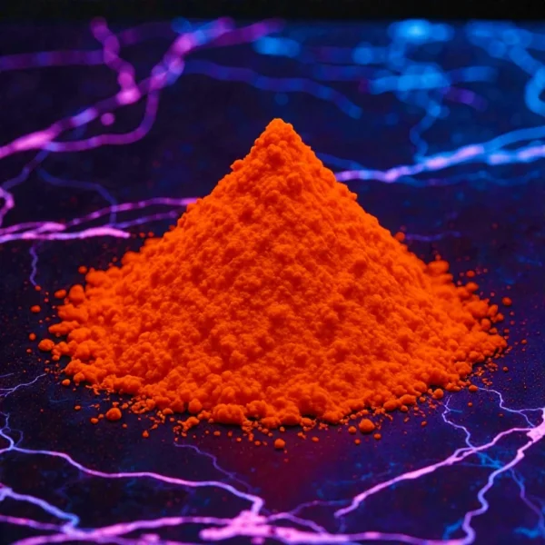Pigment orange fluorescent reactiv uv cantitate 1000 gr - imagine 3