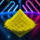 Pigment galben fluorescent reactiv uv cantitate 1000 gr - imagine 3