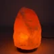 Lampa de sare decorativa, 5-6 kg, baza din lemn - imagine 8