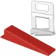 Sistem pro complet, cleste, 500 clipsuri 1.5 mm, 100 pene nivelare placi - imagine 12