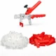 Sistem pro complet, cleste, 500 clipsuri 1.5 mm, 100 pene nivelare placi - imagine 3