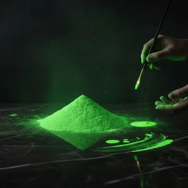 Pigment fosforescent verde baza de apa cantitate 1000 gr - imagine 7
