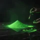 Pigment fosforescent verde baza de apa cantitate 1000 gr - imagine 7