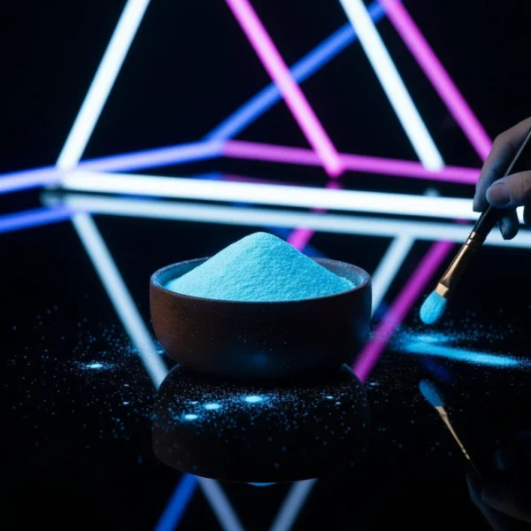 Pigment fosforescent aqua (turquoise) cantitate 1000 gr - imagine 9