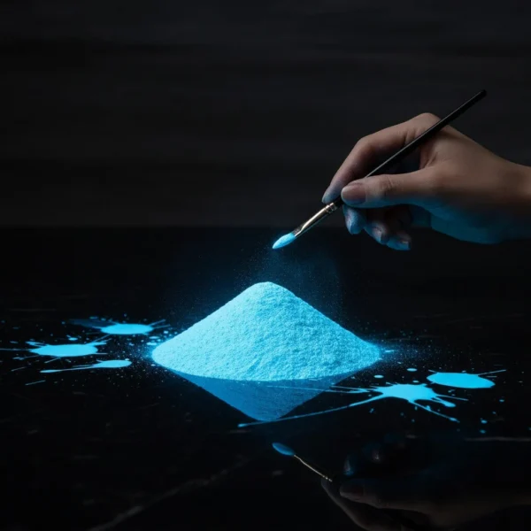Pigment fosforescent aqua (turquoise) cantitate 1000 gr - imagine 13