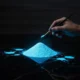 Pigment fosforescent aqua (turquoise) cantitate 1000 gr - imagine 13