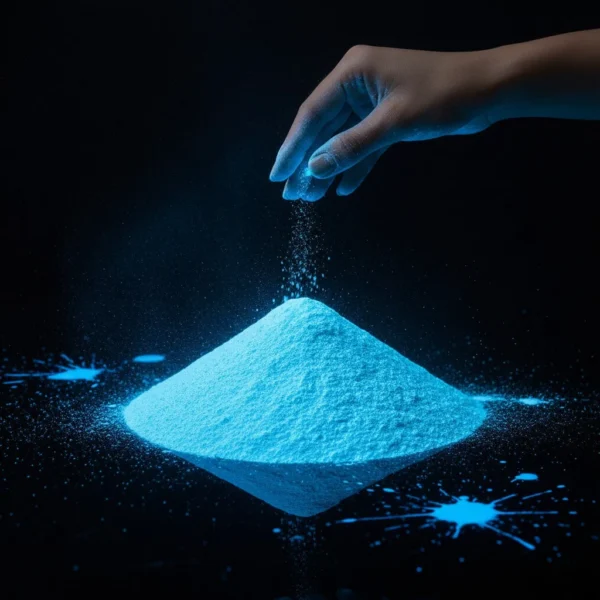 Pigment fosforescent aqua (turquoise) cantitate 1000 gr - imagine 7