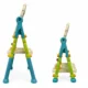 Tabla magnetica si de scris cu 2 fete, 40x50 cm, inaltime reglabila 83-110 cm, 30 accesorii incluse - imagine 43