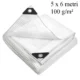 Prelata impermeabila 5x6m, 100 g/mp, protectie uv+ si inghet, inele otel 12 mm