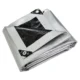 Prelata cu inele metalice, 4x6 m 260 g/mp, impermeabila, protectie uv+ si inghet, pe - imagine 7