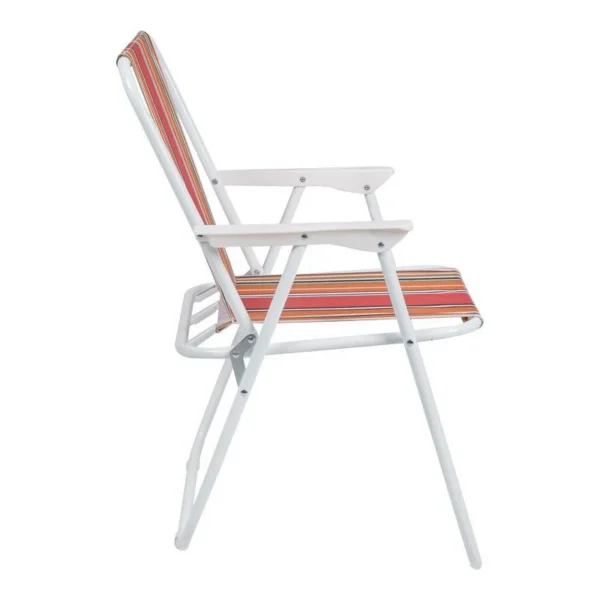 Scaun pliabil plaja si camping, metalic, usor, compact, 58x52x73 cm, maxim 80 kg - imagine 8