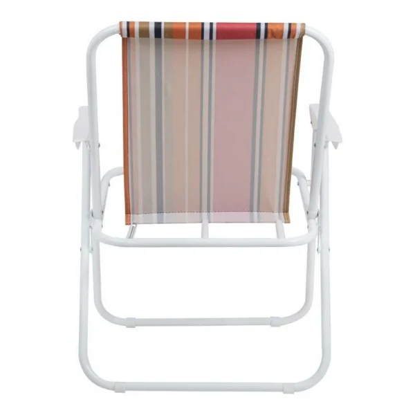 Scaun pliabil plaja si camping, metalic, usor, compact, 58x52x73 cm, maxim 80 kg - imagine 21