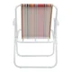 Scaun pliabil plaja si camping, metalic, usor, compact, 58x52x73 cm, maxim 80 kg - imagine 21