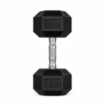 Gantera profesionala 7.5 kg hexagonala, grip ergonomic, sala si home gym