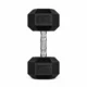 Gantera profesionala 7.5 kg hexagonala, grip ergonomic, sala si home gym