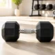 Gantera profesionala 7.5 kg hexagonala, grip ergonomic, sala si home gym - imagine 16