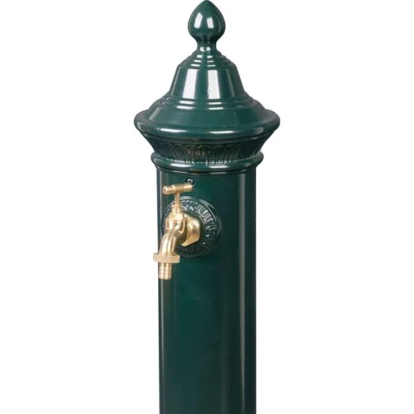 Masca robinet de gradina, aluminiu, verde, 29x25x74 cm, Strend Pro - imagine 2