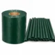 Banda opacizare gard, 19 cm x 35 metri, 450 g/mp, 20 clipsuri montaj, pvc verde - imagine 10