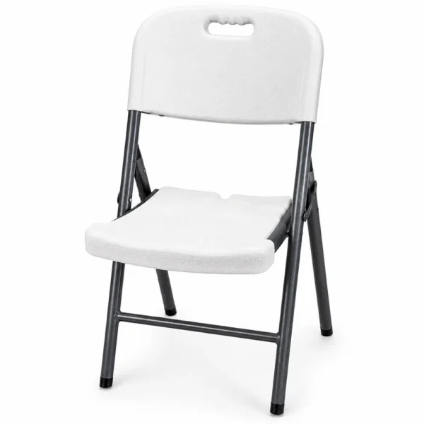 Scaun pliabil pentru gradina, camping, catering, cadru metalic, 120 kg, 46x53x87 cm - imagine 11