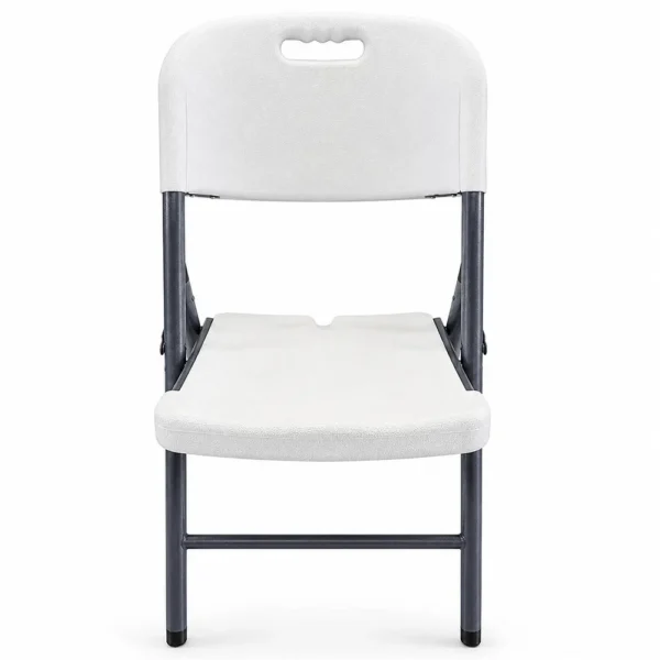 Scaun pliabil pentru gradina, camping, catering, cadru metalic, 120 kg, 46x53x87 cm - imagine 12