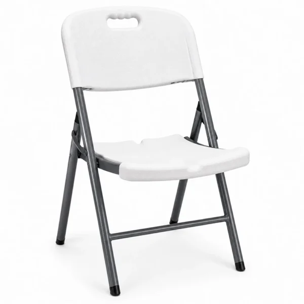 Scaun pliabil pentru gradina, camping, catering, cadru metalic, 120 kg, 46x53x87 cm - imagine 13
