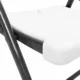 Scaun pliabil pentru gradina, camping, catering, cadru metalic, 120 kg, 46x53x87 cm - imagine 10