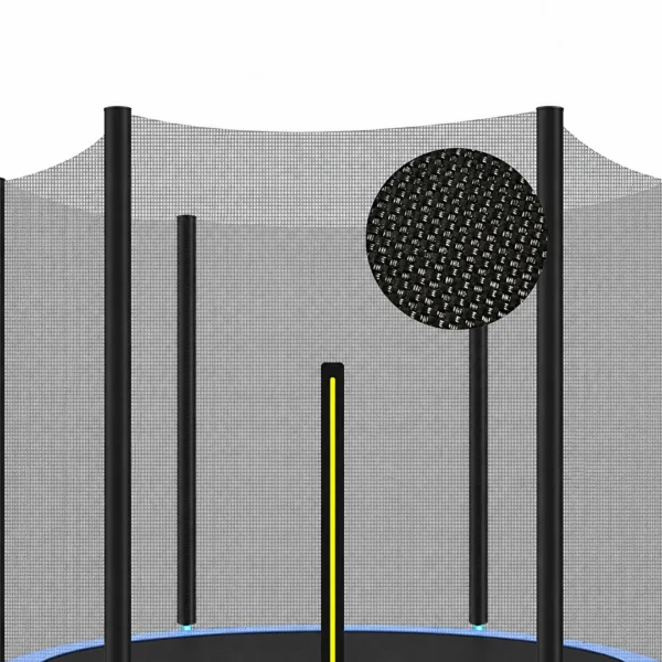 Trambulina copii, diametru 244 cm, plasa protectie laterala, cu scara acces, maxim 150 kg - imagine 29