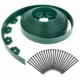 Separator gazon, lungime 10 metri, latime 5 cm, 30 pini montaj, culoare verde - imagine 20